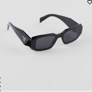 Prada Sleek Black Symbole sunglasses